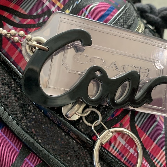 Coach Poppy Tartan Plaid Purse - Picture 14 of 14